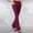 Wine, variant on FRSASU Women Casual Work Pants High Waisted Stretchy Bootcut Pull On Dress Pants Straight Leg Casual Business Trousers Wine