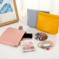 thumbnail image 5 of Yaju Travel Makeup Bag Small Purse Portable Lambskin Pocket Cosmetic Bag For Women Makeup Pouch Leather Bag Versatile Magnetic No Zipper Self Closing, 5 of 5