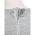 thumbnail image 7 of Aislor Women Care Dementia Clothing Alzheimers Anti-Strip Jumpsuit Nursing Nightwear with Zipper at Back and Leg Grey XL, 7 of 7