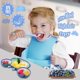 thumbnail image 5 of Blue-Baby Suction Plate Baby Silicone Tableware Baby Cutlery Learning Suction Bowl for Baby Kids Baby Plate Non-Slip Suction Plate Baby Bebe BPA Free, 5 of 5