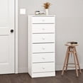 thumbnail image 2 of Prepac Astrid White 6-Drawer Tall Chest       , 2 of 6