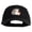 Black, variant on Cute Hedgehog with Ladybug Embroidered Iron On Patched 6 Panel Washed Low Profile Dad Hat - Khaki OSFM