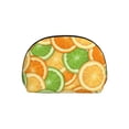 thumbnail image 7 of YFYANG 2 Piece Women's Portable Makeup Bags, Fruit Lemon Orange Pattern Clutch Travel Toilet Bags Cosmetic Organizer, 7 of 7