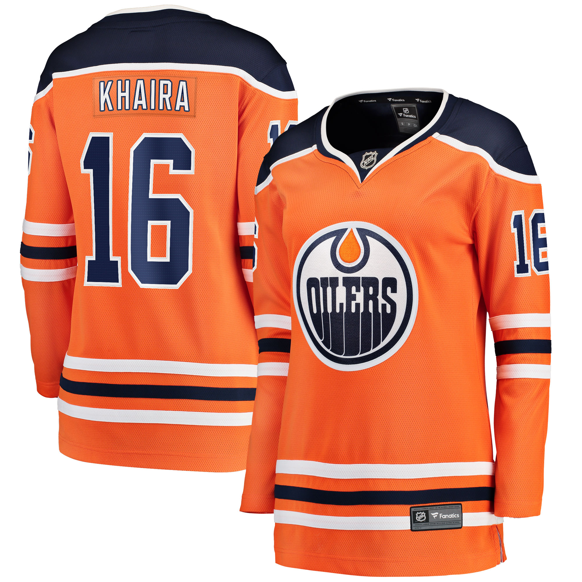 oilers orange jersey