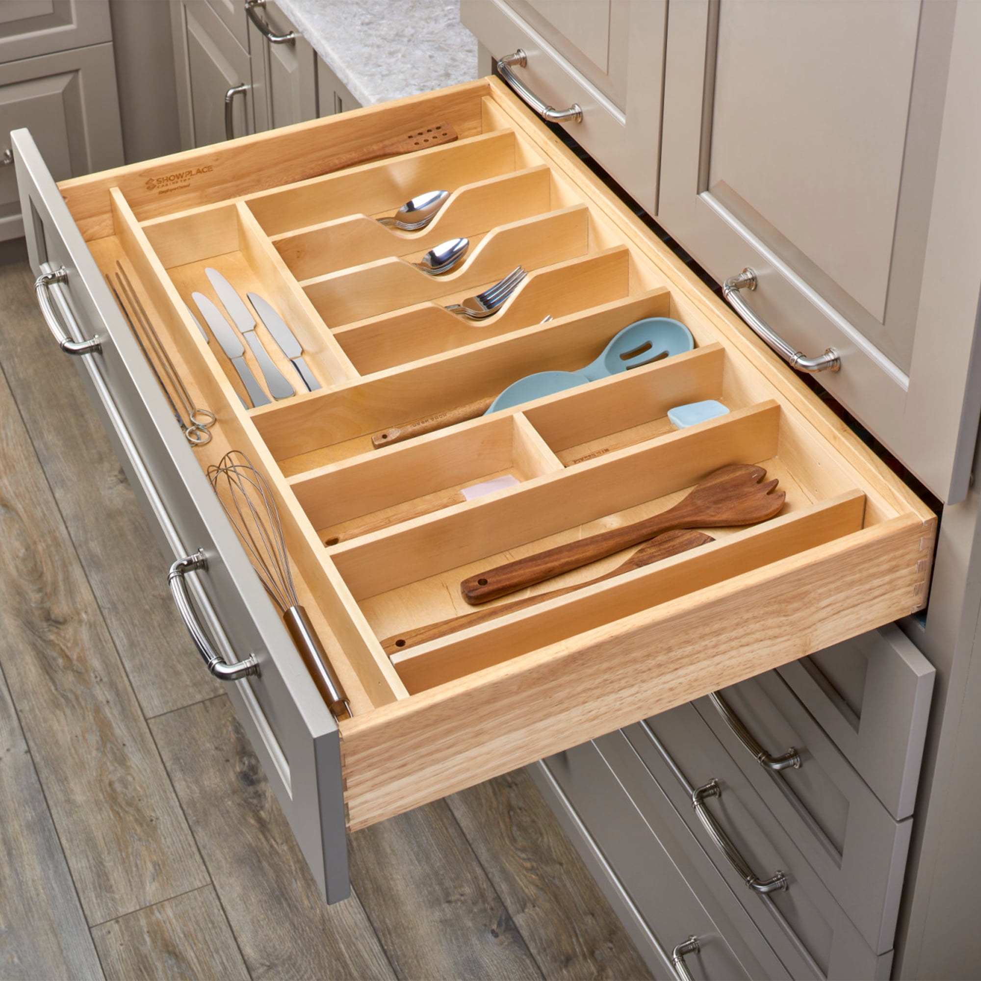 Rev-A-Shelf Trim-to-Fit Shallow Drawer Organizer, 33.13