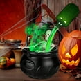 thumbnail image 4 of AITOCO Halloween Large Cauldron Party Decoration Large Cauldron with Diffuser Complete Kettle Party Supplies Halloween Pot for Living Room Bedroom Desktop Indoor Outdoor expedient, 4 of 9