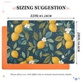 thumbnail image 6 of Yayeee Doormat for Indoor Entrance 32" x 20" Non Slippery Floor Rug, Blue Lemons, 6 of 8