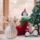 thumbnail image 1 of Adornos navideños, adornos navideños, regalos navideños, flores de Navidad, polvo de terciopelo, flores de simulación, adornos navideños para árbol de Navidad, colgantes de terciopelo, 1 of 5