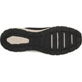 thumbnail image 4 of Dr Scholl's Northern Black Suede Leather Lace Up Low Top Rounded Toe Sneakers (Black, 10), 4 of 6