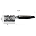 thumbnail image 4 of Ayyufe Sharpener; Sharpener Plastic Handle Multifunctional Manual Kitchen Stainless Steel Cutter Sharpener for Scissors; Black, 4 of 4