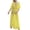 Yellow formal dresses for women, variant on Summer Saving Wycnly Formal Dresses for Women Short Sleeve V-Neck Solid Summer Long Dresses Beach Tie Waist Loose Cover Ups A Line Dress Gray xxxl Clearance Under $5
