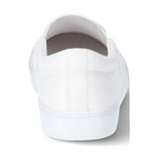 No Boundaries Twin Gore Canvas Slip On Sneakers, Wide Width Available, Womens