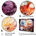 thumbnail image 3 of Designart "Vibrant Explosion Of Mums" Mums Floater Framed Wall Art Prints, 3 of 5