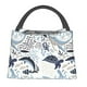 thumbnail image 1 of Fotbe Sea Animal Bolsa Térmica Portátil con Estampado, Bolsa de Entrega de Alimentos Aislada, Bolsa Reutilizable de Gran Capacidad para Comidas y Supermercado, 1 of 6