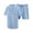 Light Blue, variant on ZZwxWA Men's 2 Pieces Shirt Set Short Sleeve Button Down Casual Hippie Holiday Beach T-Shirts Shorts Outfits Online Shopping
