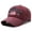 Red, variant on Washed vintage baseball cap 1776 personalized retro sun hat for couples versatile duck tongue hat