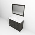 thumbnail image 6 of Lexora Home Dukes 48" Carrara Marble Top Single Vanity in Espresso, 6 of 10