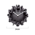 thumbnail image 2 of Reloj de pared 3D, reloj digital moderno El reloj redondo moderno es adecuado para uso doméstico. Vhermosa Lamparas de Patio, 2 of 5