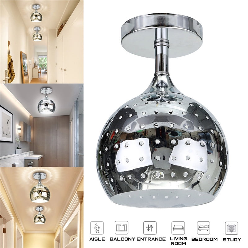 Glass Mirror Ball Ceiling Pendant Light Modern Lamp Chandelier 7 Sizes 