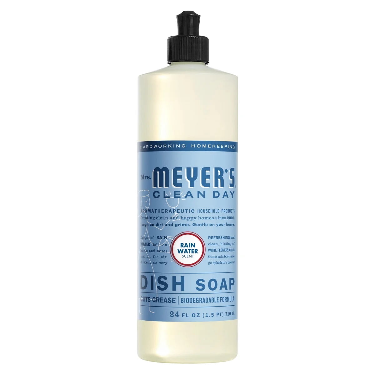 Mrs. Meyer's Clean Day Dish Soap, Variety Pack, 24 Fluid Ounce (Pack of 3)