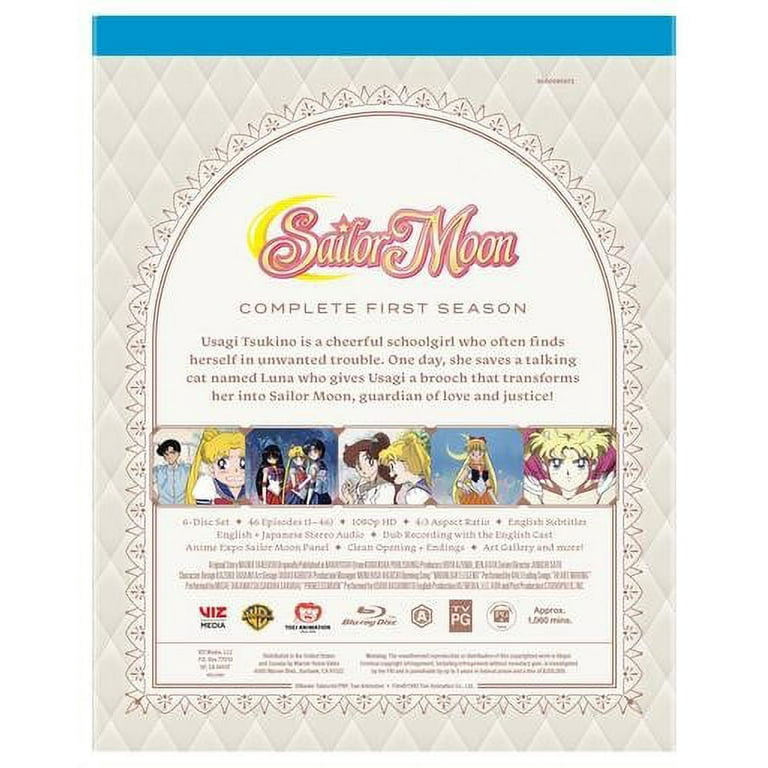 Sailor Moon: Animated Action Adventure Series, Season 1 (Blu