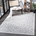thumbnail image 3 of SAFAVIEH Cabana Henrika Ivory/Grey 2'2"X9' Runner Indoor/Outdoor Area Rug Ivory/Grey, 5'5" x 7'7", 3 of 12
