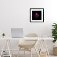 thumbnail image 2 of Purple Dahlia Dark Contemporary Black Framed Print Under Glass, design by Brian Carson Photography, 2 of 10