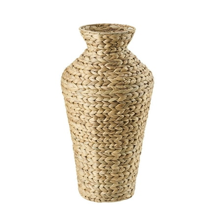 Home Decor Collection Natural 22" Water Hyacinth Floor Vase
