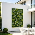 thumbnail image 4 of Lucahom Artificial Hedge Fence, Expandable Faux Leaf Screen Panel, Plastic Faux Greenery Wall, Decorative Plant Privacy Fence for Balcony Garden Patio Indoor Outdoor, 24 x 16 in, 4 of 6
