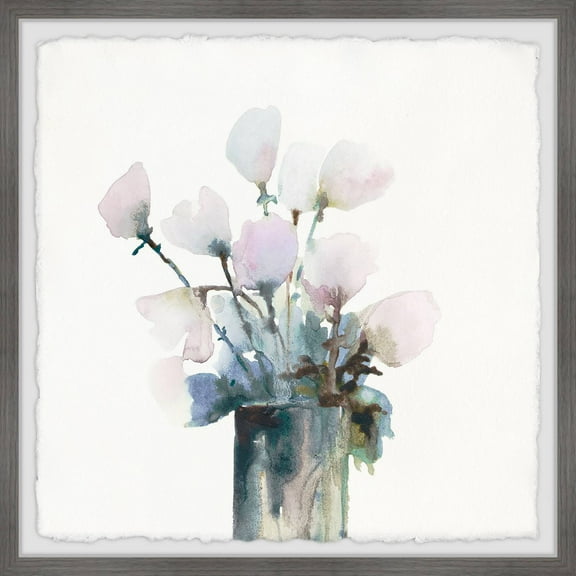 Marmont Hill Fresh Flowers Framed Wall Art, 12.00" x 1.50"