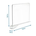 thumbnail image 3 of maskred 4pieces Durable And Reliable Acrylic Shelf Divider For Closets Organizers Easy To Install, 3 of 6