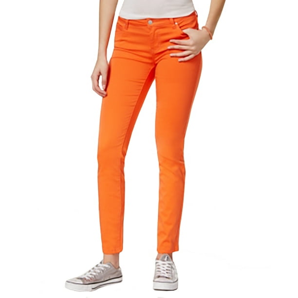 Celebrity Pink - Celebrity Pink Juniors Colored Skinny Jeans Nasturtium ...