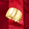 thumbnail image 5 of Ross-Simons Italian 14kt Yellow Gold Wide Dome Ring, Women's, Adult, 5 of 7