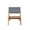 Gray, variant on Vulcan Natural Acacia Wood Lounge Chair – Gray Folding, Low-Slung, Portable for Indoor & Outdoor Use