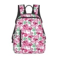 thumbnail image 1 of Balery Flamingo Mochila ligera para hombre y mujer: duradera e impermeable, ideal para la escuela, el trabajo, viajes y uso diario., 1 of 7