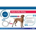 thumbnail image 2 of Coastal Pet Products Herm. Sprenger Fur Saver Link Dog Chain Training Collar 3.0mm 19" Silver, 2 of 3