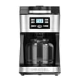 thumbnail image 1 of Cafetera con Molino Gourmia 12 Tazas Negra, 1 of 4