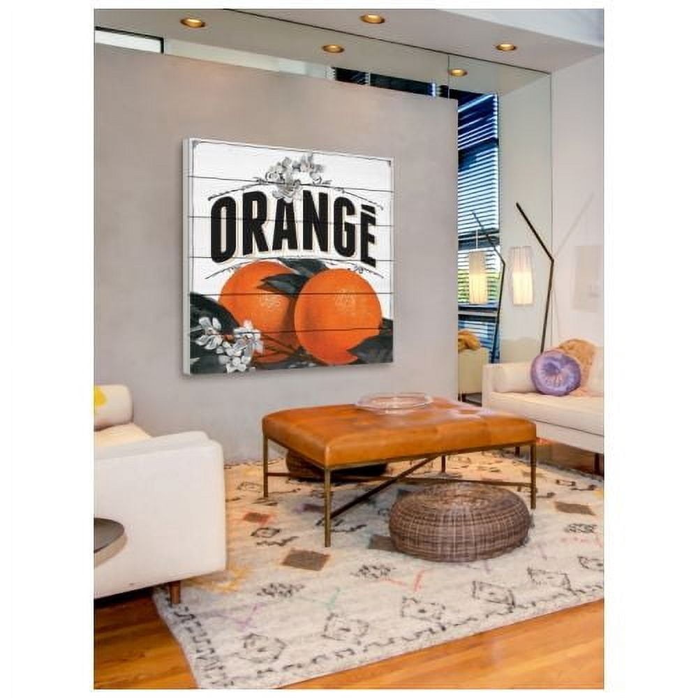 Marmont Hill "French Fruit" Painting Print on White Wood