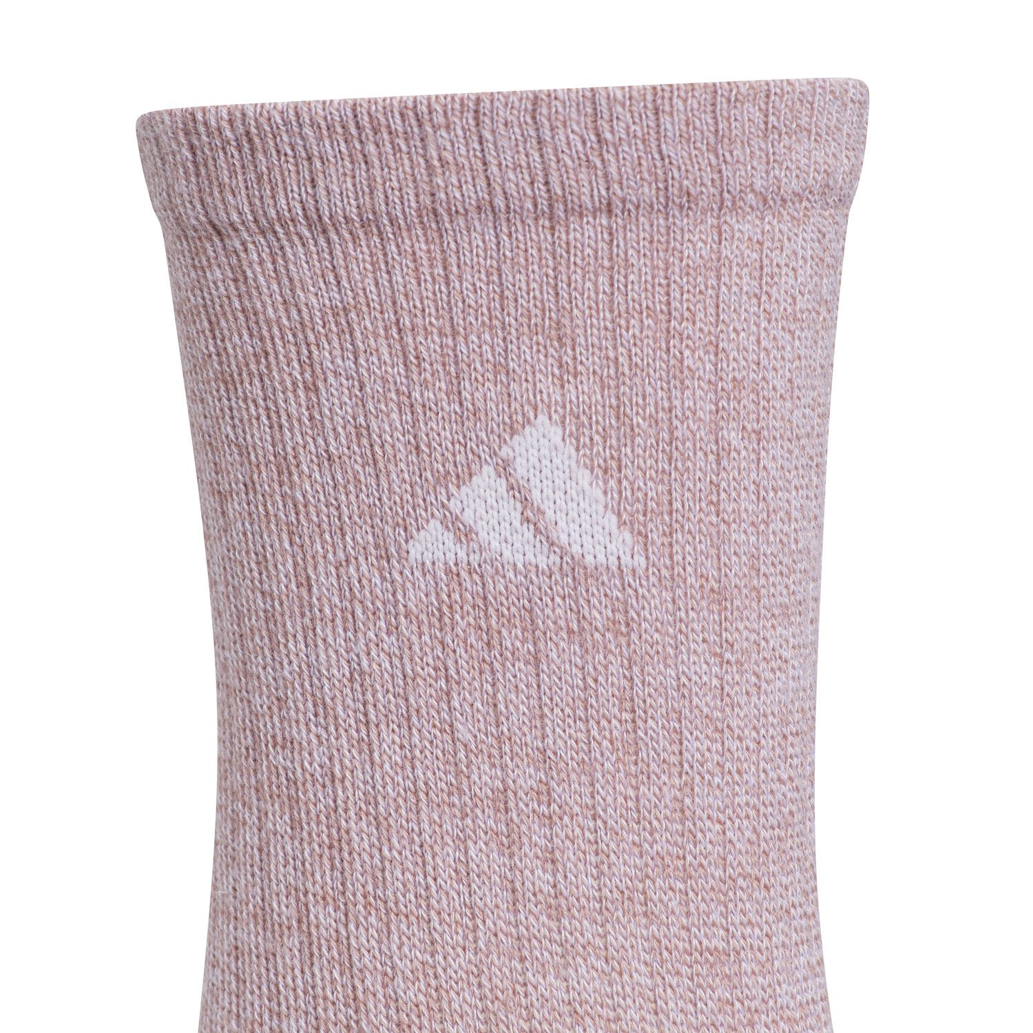 Adidas Girls' Athletic Crew Socks 6-Pack Light Gray Aqua photo 2