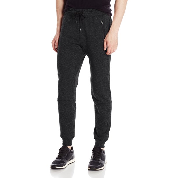 Brooklyn Athletics - Brooklyn Athletics Men's Fleece Jogger Pants Active Zipper Pocket