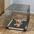 thumbnail image 3 of FXW TitanNest Chew-Proof Elevated Dog Bed, Raised Cot for Indoor/Outdoor/Camping Use, Durable & Washable Padded Pet Bed for Toy Dogs, 23.0" L x 17.0" W x 4.5" H, Black, 3 of 7