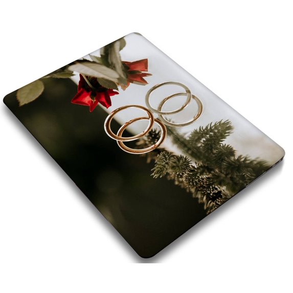 KSK KAISHEK Plastic Protective Case Hard Cover Compatible 2015/2014/2013/2012 Release Old MacBook Pro 15" Retina Display Model: A1398 Rose series 0398