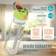 thumbnail image 5 of MAGMALIFE Termo Boost Clear 710 ml, Botella Transparente con Popote y Tapa Dual, Antiderrames, Tritan Resistente, Apertura Rápida, Asa Integrada, Libre de BPA (Verde), 5 of 9