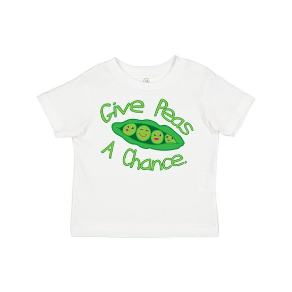 Inktastic Give Peas a Chance. Boys or Girls Toddler T-Shirt