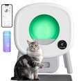 thumbnail image 1 of Caja de arena automática Robot MeowWhimsy 110 L para varios gatos, 1 of 6