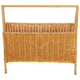 thumbnail image 3 of Wicker Magazine Rack Magazine Organizer Home Users 36.00X35.00X11.00CM Woven 1Pcs, 3 of 4