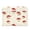 Cute Mushroom Pattern with Daisies, variant on Large Fliplid Foldable Storage Bin Boxes Cubes Baskets with 2 Handles for Clothes Books 16.5x12.6x11.8 Inch Watercolor Blue-purple Flowers