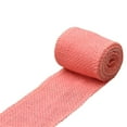 thumbnail image 1 of 1 Rouleau de Décorations de Mariage Accessoires de Vêtements Souples Ruban de Jute Simple Confortable Utile pour Cadeaux Fête Décorations de Table de Vacances Rose, 1 of 7