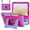 Purple/Rose Red, variant on Vena Kids Case For Apple iPad A16 11th Generation 11 Inch 2025, iPad 10th Gen 10.9" Protective Case Cover With Kickstand, Pencil Holder and Shoulder Strap, Purple/Pink