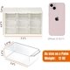 thumbnail image 3 of Mini organizador de escritorio con cajones Suministros de oficina y caja de almacenamiento de joyas 9 cajones JAMW Sencillez, 3 of 5